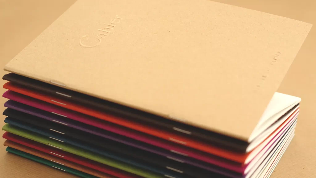 Collection Cahier Multicolore